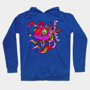 Angler Fish Fallen Angel Hoodie